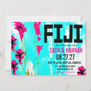 FIJI TWO Destination Invitation