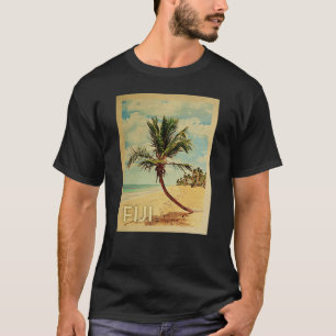 Fiji Vintage Travel T-shirt - Beach