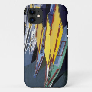 Fiji, Viti Levu, Lautoka, Small boats in Port of iPhone 11 Case