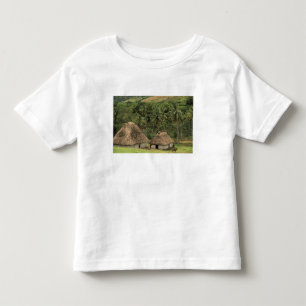 Fiji, Viti Levu, Navala, Traditional Bure houses Toddler T-Shirt