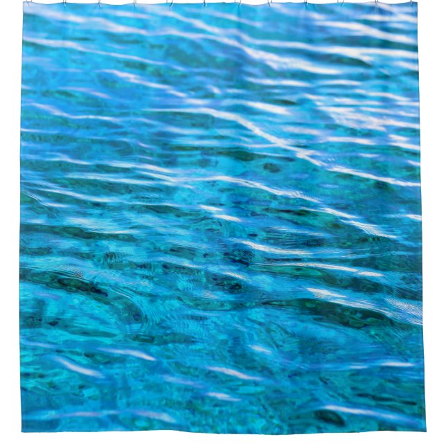 Fiji Water Shower Curtain (Front)