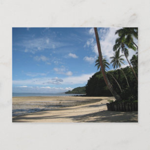 Fijian Beach Postcard
