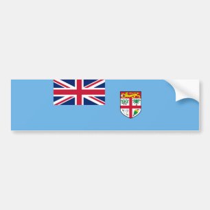 Fijian Flag (Fiji) Bumper Sticker