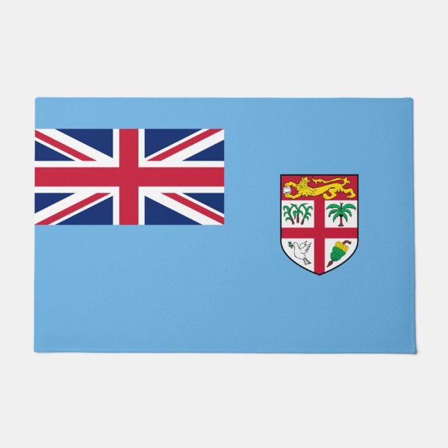 Fijian Flag (Fiji) Doormat (Front)