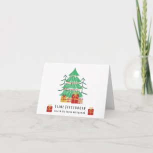 Fijne Feestdagen (kerstkaart) Dutch Christmas  Card