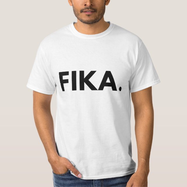 Fika. Bold T-shirt (Front)