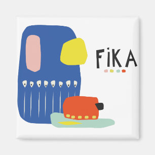 FIKA Collage Magnet