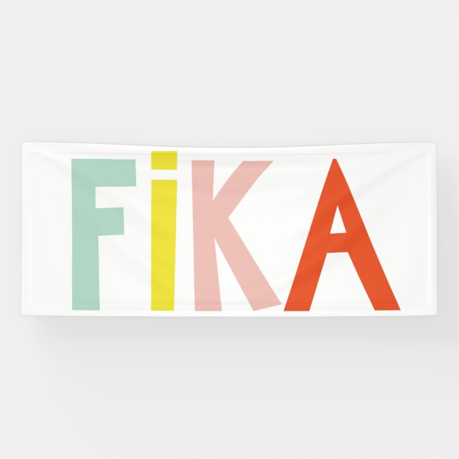 Fika Colours Banner (Horizontal)