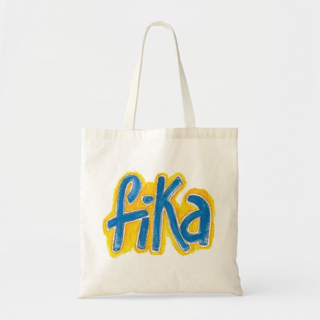 Fika Dots Tote Bag (Front)