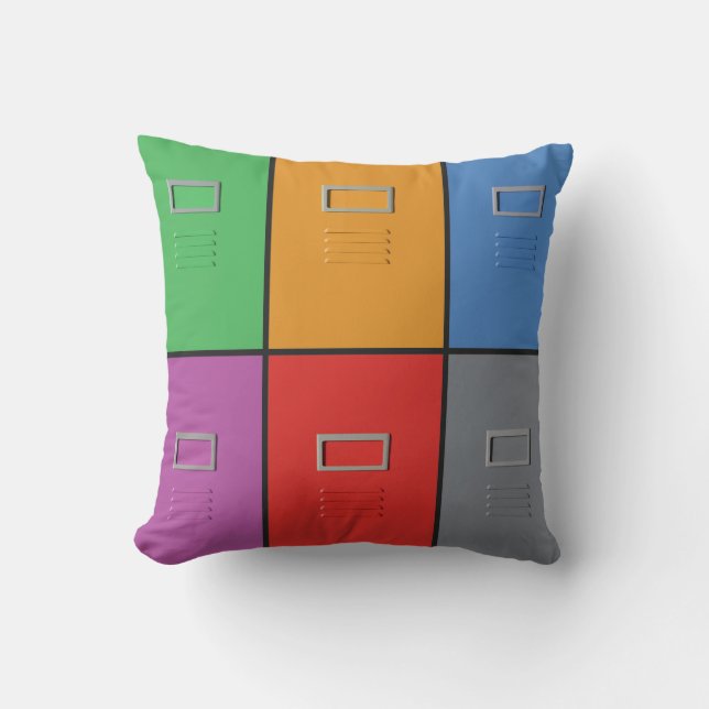 File Cabinets custom throw pillow (Front)