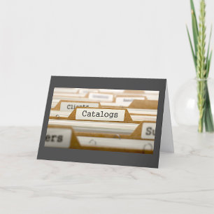 File Folders Greeting Cards