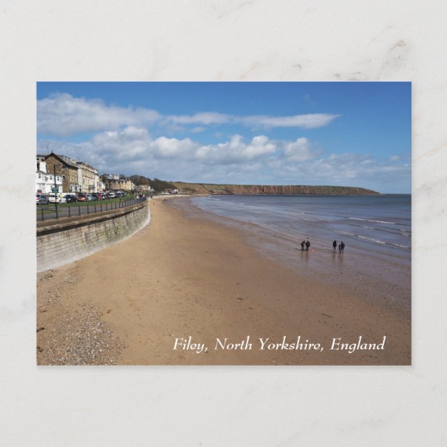 Filey, North Yorkshire, England, Postcard (Front)