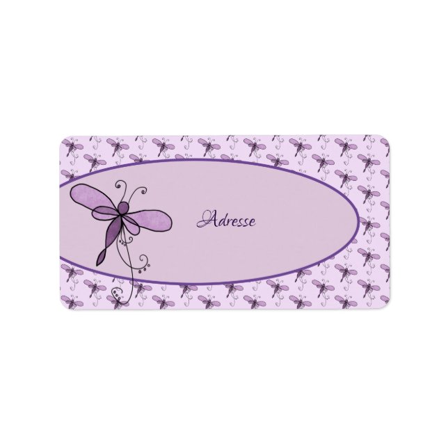 Filigrane Libelle  Label (Front)