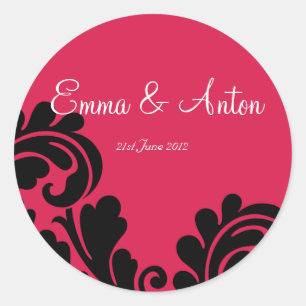 Filigree Favour/Envelope sticker