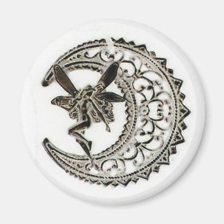 Filigree Moon Fairy Magnet