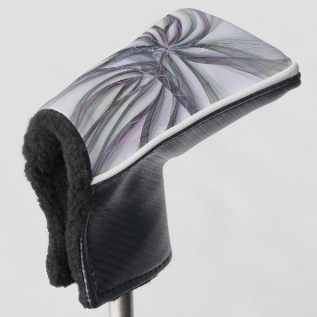 Filigree Motions Modern Abstract Swinging Fractal Golf Head Cover (3/4 Front)