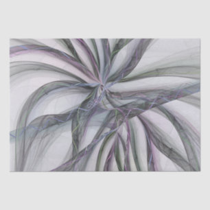 Filigree Motions Modern Abstract Swinging Fractal Tissue Paper