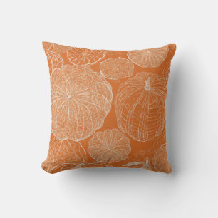 Filigree Pumpkin Elegance  Cushion