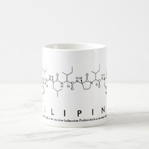 Filipina peptide name mug