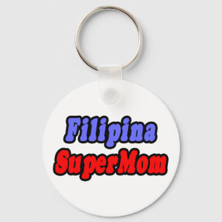 Filipina SuperMom Key Ring