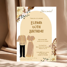 Filipiniana Attire Birthday Invitation Filipino Ph