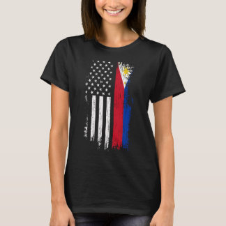 Filipino American Flag Pride Philippines s T-Shirt