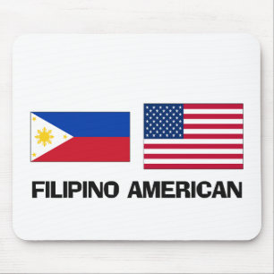 Filipino American Mouse Pad