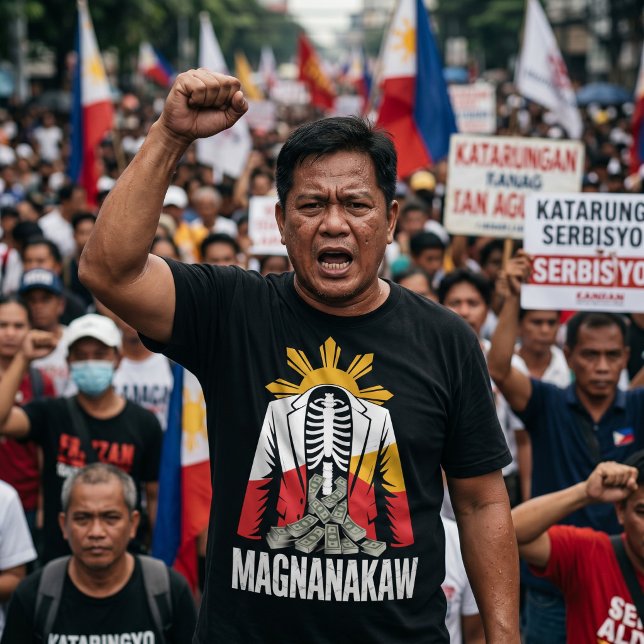 Filipino Anti Marcos Protest Corruption Tee (Creator Uploaded)