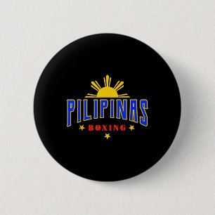 Filipino Boxing  6 Cm Round Badge