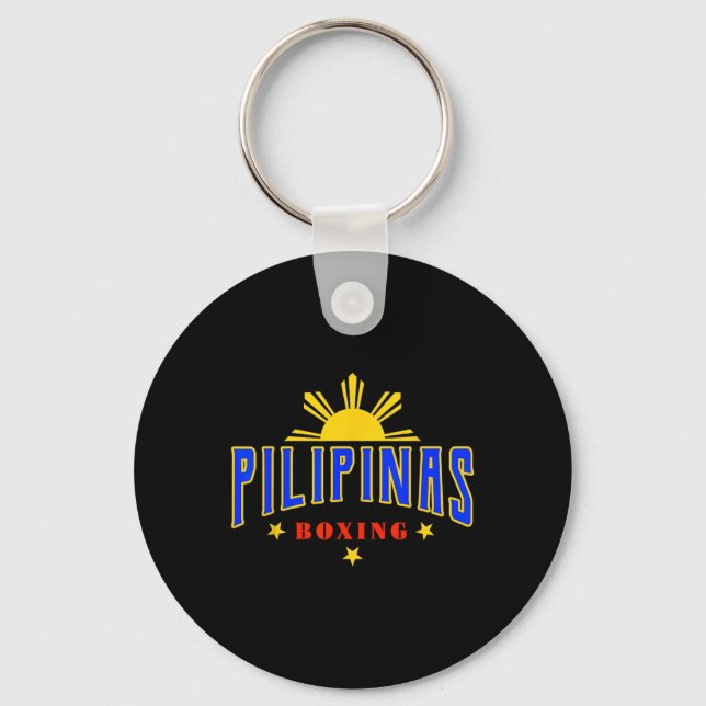 Filipino Boxing  Key Ring (Front)