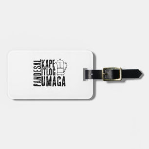 Filipino Breakfast Almusal Essential Series Luggage Tag
