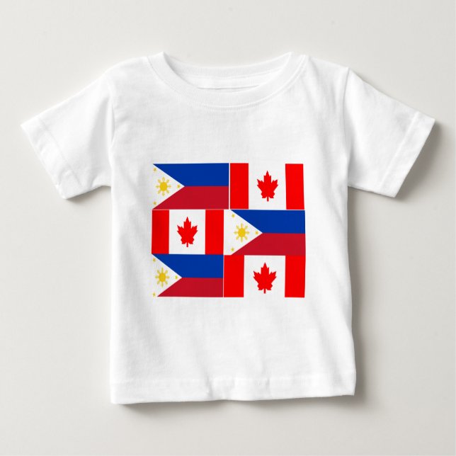 Filipino-Canadian.png Baby T-Shirt (Front)