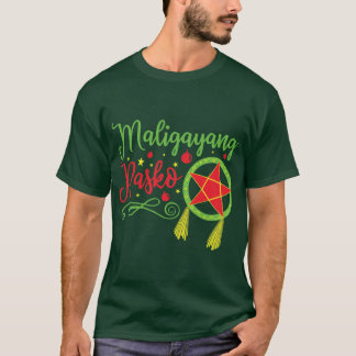 Filipino Christmas Maligayang Pasko T-Shirt
