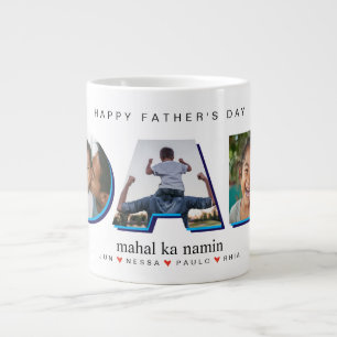 Filipino Father's Day Gift Mahal Ka Namin Large Coffee Mug