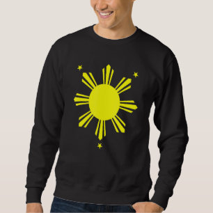Filipino Flag 3 Stars And A Sun Men Women Pinoy Pr Sweatshirt