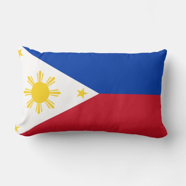 Filipino flag pillow (Front)
