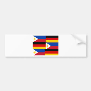 FILIPINO-GERMAN BUMPER STICKER