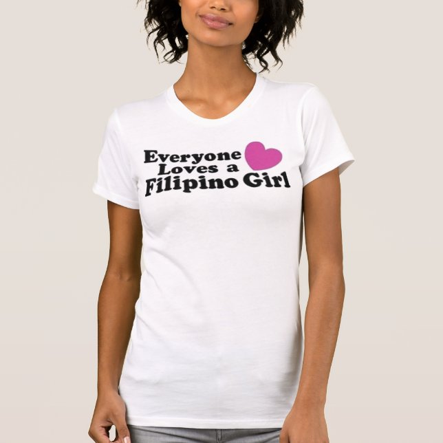 Filipino Girl T-Shirt (Front)