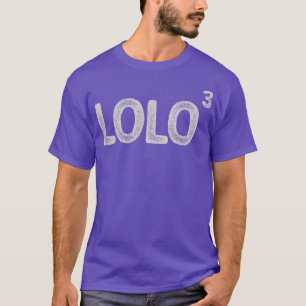 Filipino Grandpa Of Three Funny Lolo Mens  T-Shirt