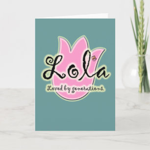 Filipino Lola Mother's Day Gift Card