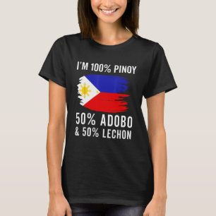Filipino Men Philippines Flag Funny Pinoy Funny Fo T-Shirt