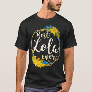 Filipino Mothers Day Best Lola Ever for Mom Grandm T-Shirt