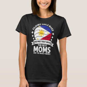 Filipino Mum Phillipines Mothers Day Mama Filipino T-Shirt