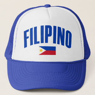 Filipino Philippine Flag Trucker Hat