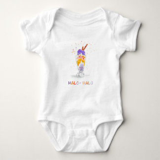 Filipino / Philippine Halo Halo Watercolor Baby Bodysuit