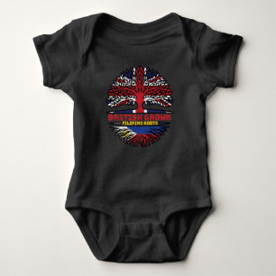 Filipino Philippines Uk United Kingdom British Baby Bodysuit