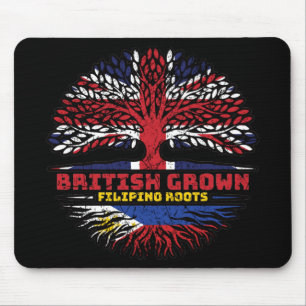 Filipino Philippines Uk United Kingdom British Mouse Pad