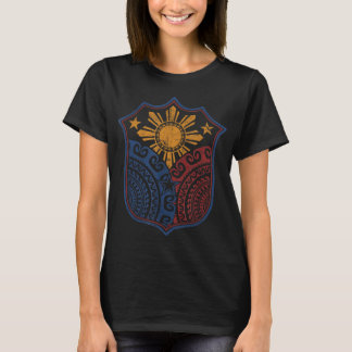 Filipino Pinoy Pride Mandala Tribal Proud Philipp T-Shirt