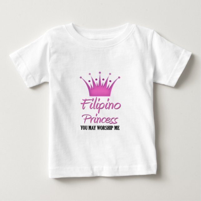 Filipino Princess Baby T-Shirt (Front)