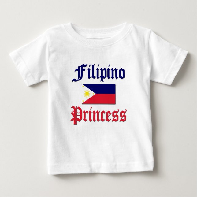 Filipino Princess Baby T-Shirt (Front)